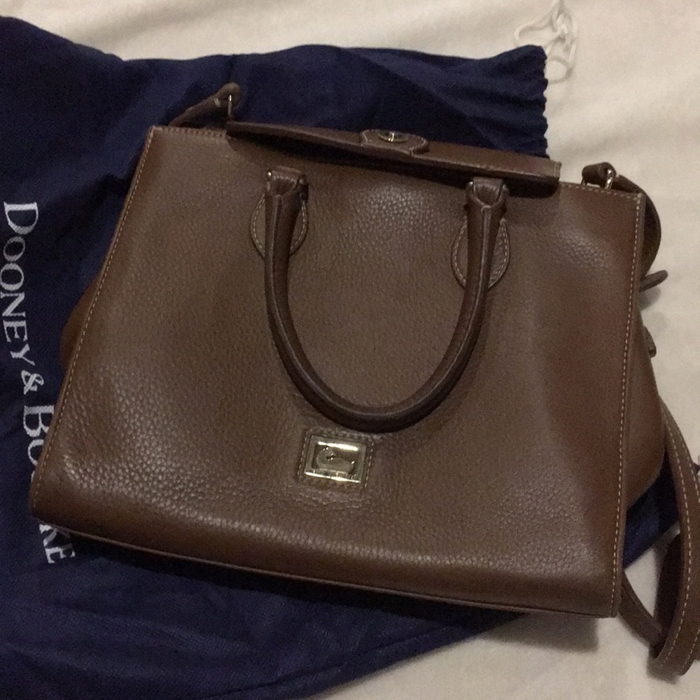 Dooney and bourkey brown leather purse